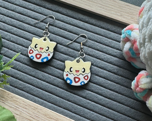 Baby Egg Hypoallergenic Dangle Earrings